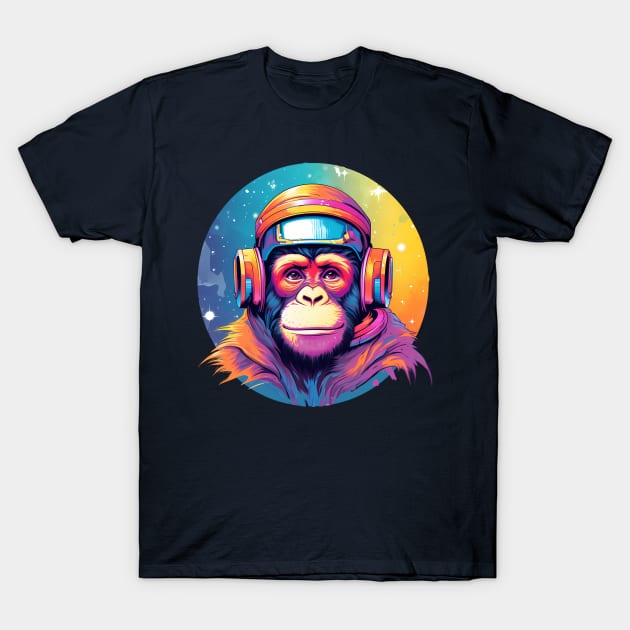 Cosmic Monkey T-Shirt by Brobocop